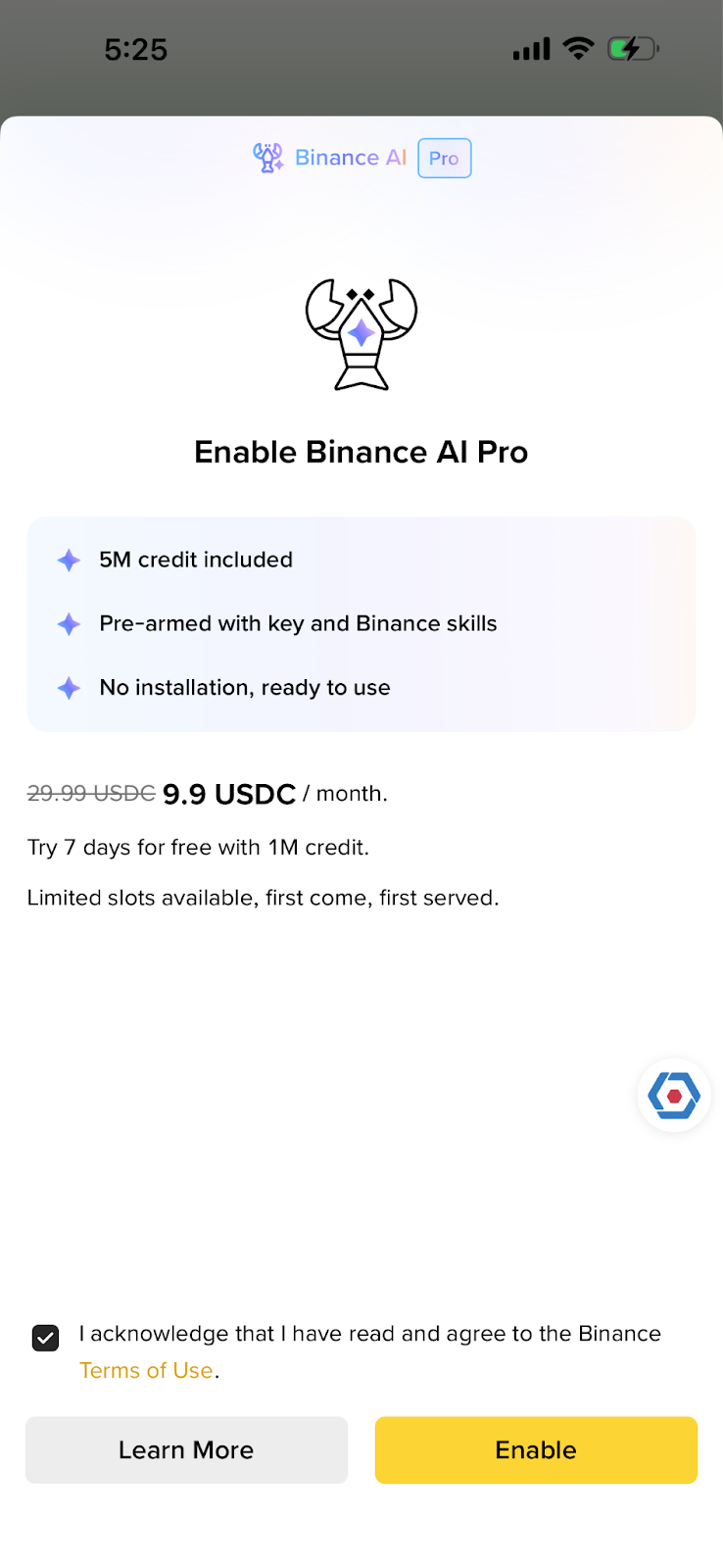 تفعيل Binance AI Pro