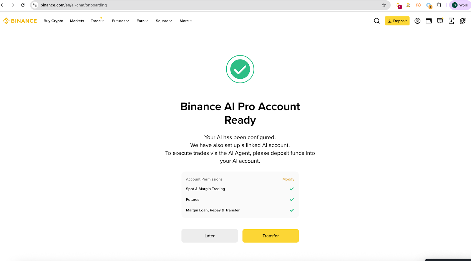 إعدادات AI Pro
